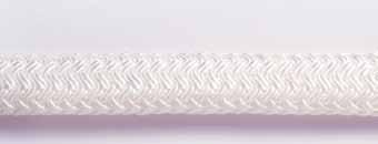 Polyester an excellent choice for short tow ropes, and provides an excellent combination of high strength, low stretch excellent weathering and easy handling.