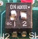 CLOSURE DIP SWITCH (DS) To set this function put the dip Switch1 to ON - STEP BY STEP (*) Functioning mode set by the factory To set this function put the dip switch 1 to OFF ATTENTION!