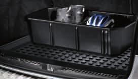01 Partition/divider Robust metal grilles, designed to shield the passenger compartment from items