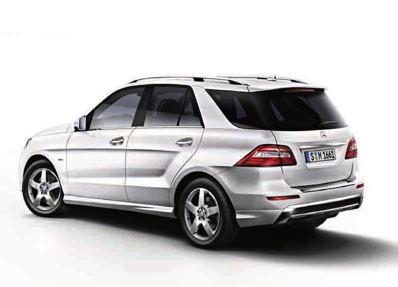 01 AMG bodystyling A sporty exterior for your M-Class.