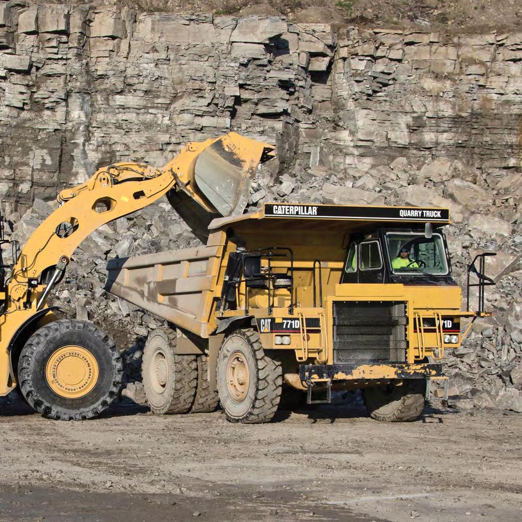Cat Large Wheel Loaders are designed with durability built in, ensuring maximum availability through multiple life cycles.
