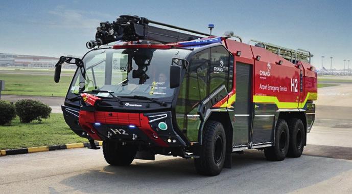 PANTHER Rosenbauer Perfect: The PANTHER series covers the requirements of modern ARFF vehicles perfectly, thanks to a sophisticated model classification system.