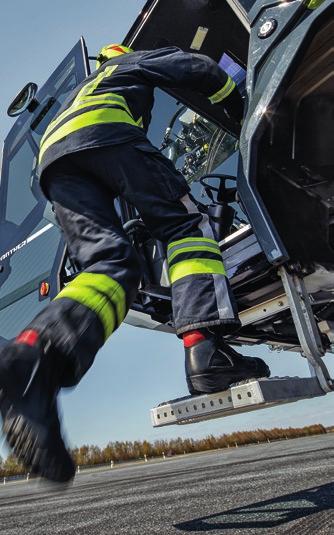 Rosenbauer PANTHER Trendsetting components. Protection, comfort and performance all rolled into one. Cutting-edge technology for maximum safety.