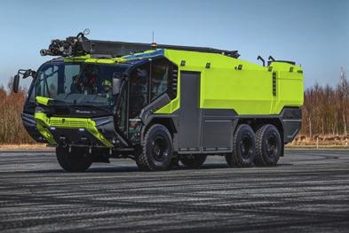 PANTHER Rosenbauer Strong drive concept. Perfect mobility without compromise. The features for unparalleled driving dynamics.