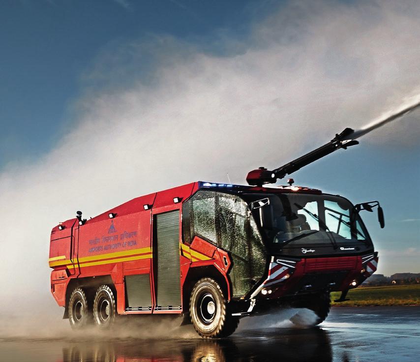 Rosenbauer PANTHER The PANTHER: the ideal vehicle solution for efficient firefighting and disaster control at airports. Developed and built by people for people who know what matters.