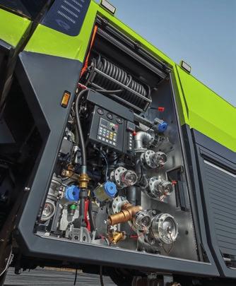Rosenbauer develops and manufactures all fire fighting equipment and optimally integrates