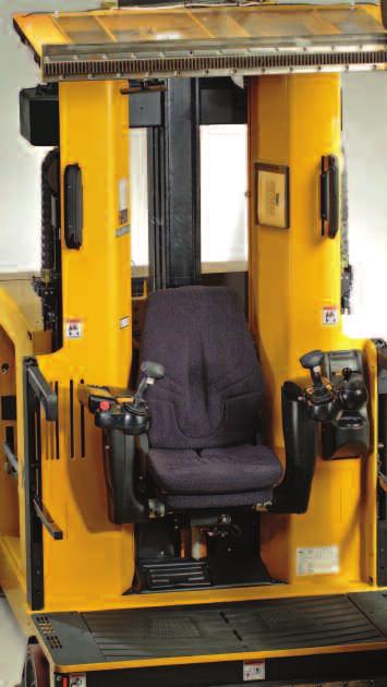 Innovative designs like our pedalless floor, overhead fine particle collector, easy entry and exit and ergonomically designed controls (standard seat-side, optional front console and front barrier)