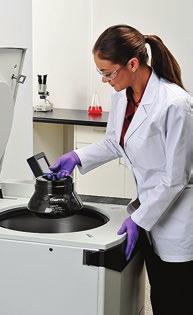hand-tightening Flexibility to quickly change rotors and applications, matching the needs of your laboratory today and in