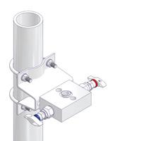 Direct Mount Manifolds - Wafer Style Direct Mount Manifolds (2, 3 and 5 Valve Manifolds) AS-Schneider Direct Mount Manifolds are designed for direct mounting to Pressure and Differential Pressure