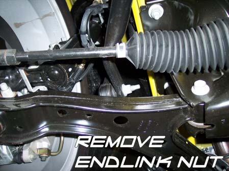 4F Remove Endlinks and Remove Bar At the