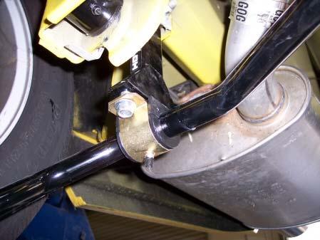 the greased bushing onto the sway bar.