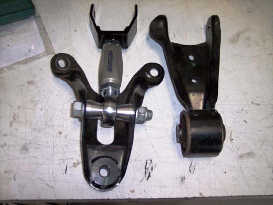 1216 05-Current Ford Mustang 8. Remove upper trailing arm from upper mount and adjust the Hotchkis adjustable upper trailing arm to the same center to center length as the stock upper trailing arm.