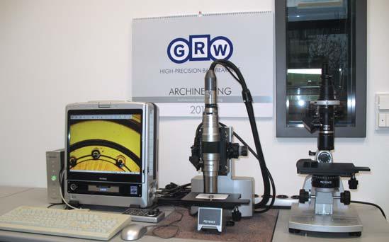 It may also be used for other high-speed applications such as motors or high-frequency spindles. GRW the specialists in high-precision miniature ball bearings now offer laboratory services as well.
