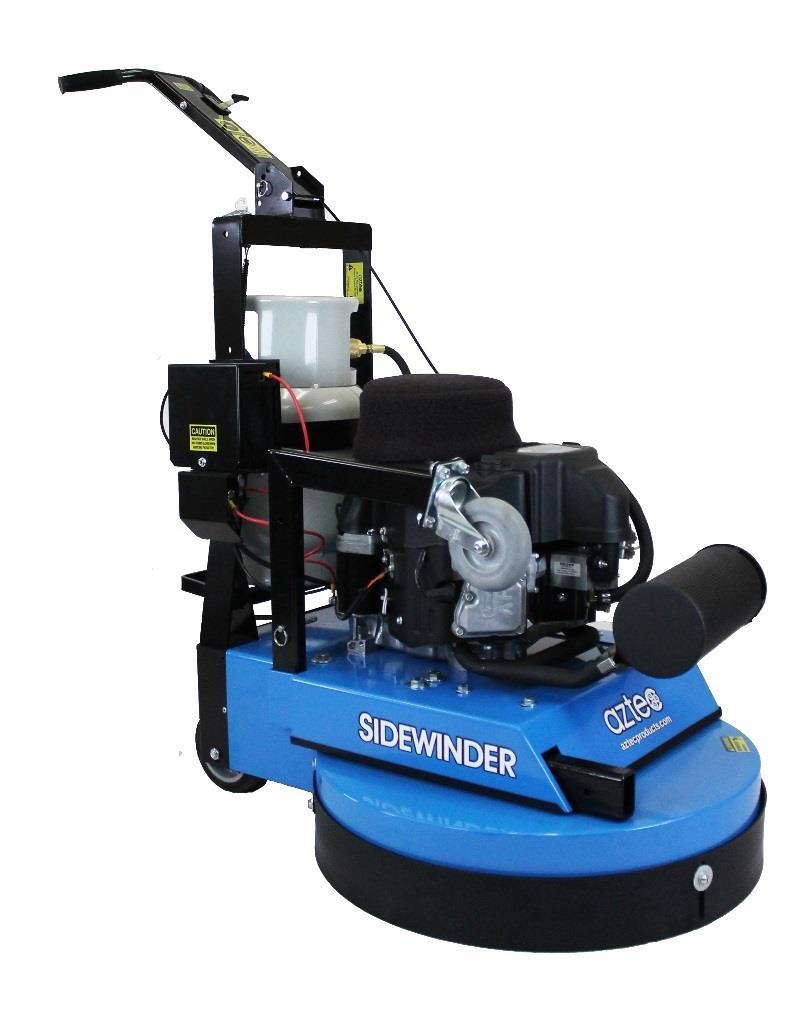AZTEC SIDEWINDER QUICK START GUIDE SIDEWINDER OWNER S MANUAL PAGE 24 1.) Read, understand and observe all important SAFETY INSTRUCTIONS before operating the machine (see pgs 3-8). 2.) Complete the BEFORE OPERATION CHECKLIST on pgs 12-13.