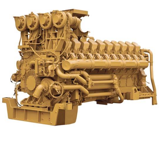 Power Train Engine The Cat C175-20 engine provides power, reliability and efficiency for your most demanding mining applications.