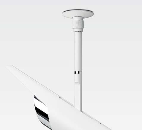 Two rod lengths and light characteristics allow for a wide variety of planning options. AVIATION PRO impresses with energy efficiency and outstanding thermal management.
