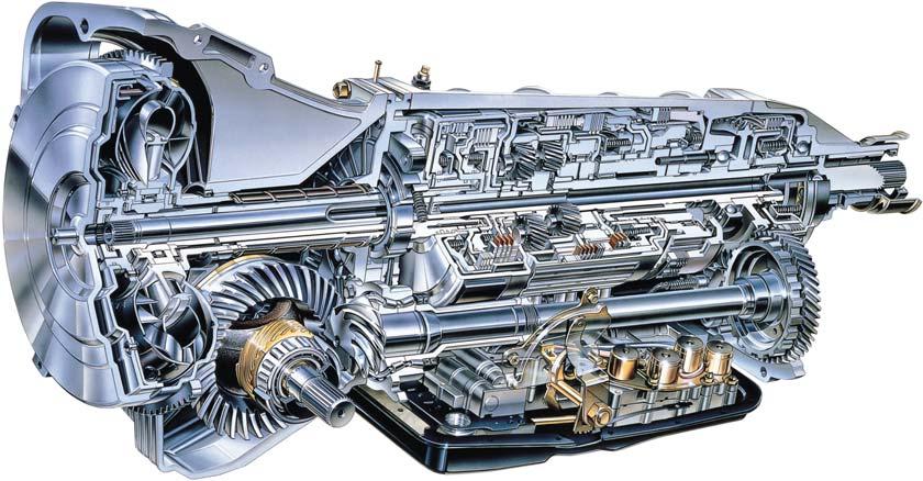 When the selector is in the 2 position, the transmission shifts through 1st and 2nd. If necessary, 3rd gear is computer selected to prevent the engine from over-revving.