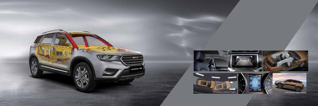 Quality and safety come standard HAVAL H6 is created with a high tensile steel passenger compartment, heavy gauge sheet metal and is precision engineered to fine tolerances for strength and torsional