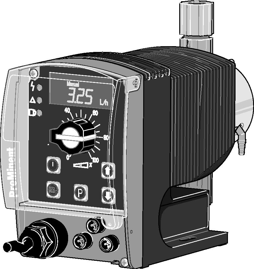 1.3 gamma/ L Solenoid Diaphragm Metering Pumps 1.3gamma/ L Solenoid Diaphragm Metering Pumps 1.3.1 gamma/ L Solenoid Diaphragm Metering Pumps Capacity range 0.