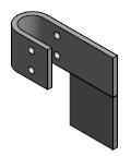 2: Mounting bracket for