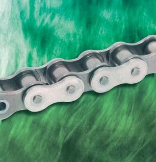 Syno Stainless Steel Chain As a response to increasing demand for chain that provides good performance in clean environments where contamination is a potential risk, Renold has used its technical