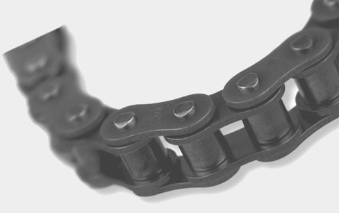 A&S ANSI Transmission Chain w A&S ANSI Standard Simplex Transmission Chain Chain Technical Details (mm) Connecting Links Renold ISO Pitch Pitch Inside Roller Plate Plate Plate Pin Pin Con Trans