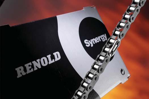 brand chains Our elite performance chain, with its unbeatable wear and fatigue resistance is branded Renold Synergy (see opposite page). Outside the size options of the Renold Synergy range (3/8" to.