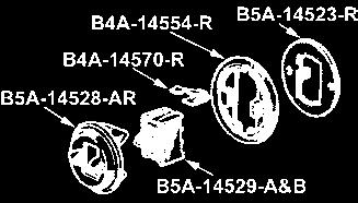 8A-14448-AR 14448 JUNCTION BLOCK - WIRING *8A-14448-AR 49/Up, Single Stack, Eng. compt........... ea.