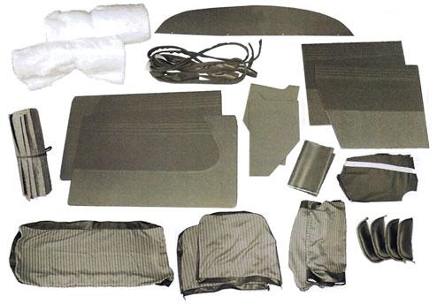 1949 FORD UPHOLSTERY KITS PUK-49-72A-GRY 49, Coupe, Gray wool broadcloth............ 2295.95 PUK-49-70A-GRY 49, Tudor, Gray wool broadcloth............. 2535.