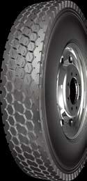 Special small convex blocks at groove bottom enhances tire explosion proof and self-cleaning capacity.