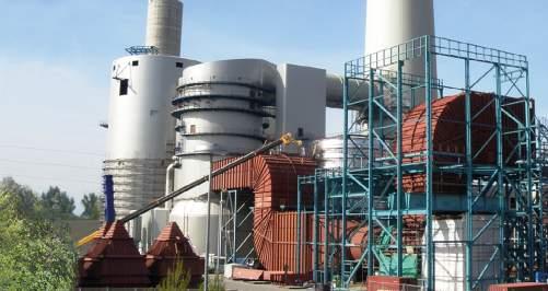 systems & exhaust gas stacks Coal mills & storage silos Emergency generator set & battery