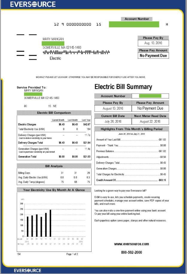 27 Our house: 1 net meter + virtual net meter My account = has the net meter My bill = $0 (I used 204 kwh) (there is a $6.