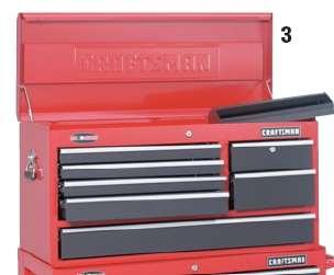 Craftsman 9-59721 40 Top Chest Double 7 Drawer