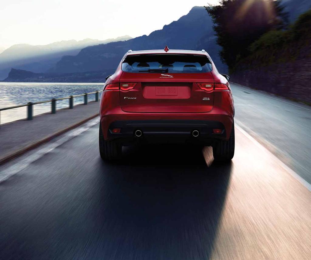 Accessories shown in this brochure are for Jaguar F-PACE cars. Jaguar frequently makes additions and deletions to the range of accessories offered to Jaguar owners.