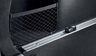 LUGGAGE COMPARTMENT / TRUNK NETS Provides additional enclosed storage in the luggage compartment and helps to secure loose items. 1.