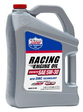Synthetic Racing Oils Synthetic SAE 5W-30 This multi-viscosity synthetic maintains the excellent lowtemperature flow properties of a low viscosity oil to give your engine excellent cold start wear