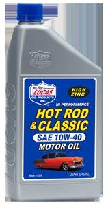 HOT ROD & CLASSIC OILS Hot rods and classic cars are specialized machines that demand custom-blended engine oil targeted at your engines specific needs.