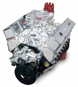 ENGINES Engine EDELBROCK PERFORMER 350 ENGINES These 9.0:1 compression engines have 320 HP and 382 ft/ lbs of torque.