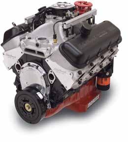 Edelbrock E-Street crate engines start out with a 100% brand new GM short-block with 4-bolt main and 2-piece rear main seal.