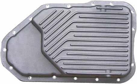 aluminum deep pan. Designed with cooling fins to help dissipate heat faster, they require no modifications for installation.