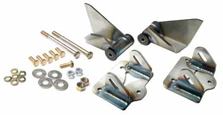Engine MOTOR MOUNTS WELD-IN STYLE MOTOR SIDE MOUNT CONVERSION KITS This design fits both small block (stock and
