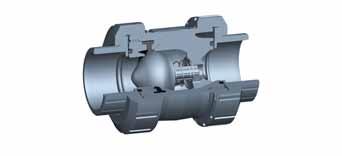 New generation check valve types 561, 562 Technical features Types All types are available in the dimension DN10 up to DN100.