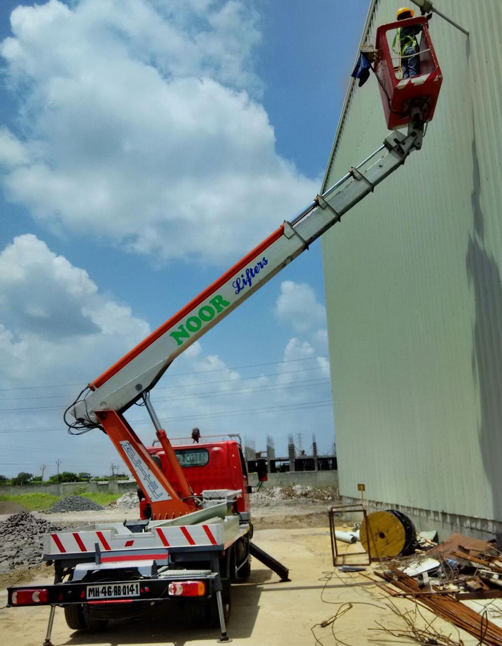 safety measurements. The Company Owns a Fleets Of JLG Boom lift Having a Good Reach Hight From 60 Feets To 150 Feets.