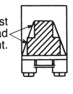 ANY CARGO MOVEMENT UNDER ADVERSE HANDLING CONDITIONS, SUCH AS AN ACCIDENT AVOIDANCE MANEUVER, MAY CAUSE VEHICLE INSTABILITY AND RESULT IN ROLLOVER LOADING 1.