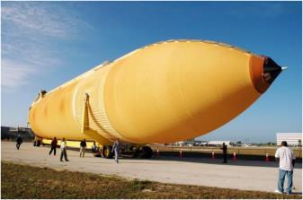 H2 Refueling Infrastructure Object Lesson: Space Shuttle External Tank H2 Capacity: 106,000 kg Underground H2 Tanks are not allowed A 10 story tank with a 27 diameter would be needed to match liquid