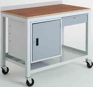 GROUP 405 WORKBENCHES & CABINETS Welded Benches Fully welded benches available mobile or static - delivered ready to use.