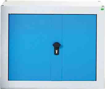 of storage requirements. Lockable reinforced doors. Flush fitting locking handle.