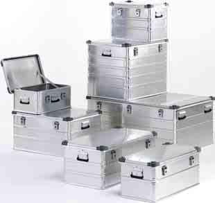 TOOL CHESTS Aluminium Tool Chests This range of containers is manufactured from aluminium, giving tremendous strength combined with light weight.