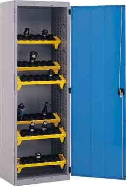 Tool carrier blocks may be used in conjunction with trolleys, cupboards or freestanding on a bench top. Tool carrier block dimensions: W590 x D124 x H110mm. Supplied in yellow RAL1023 only.