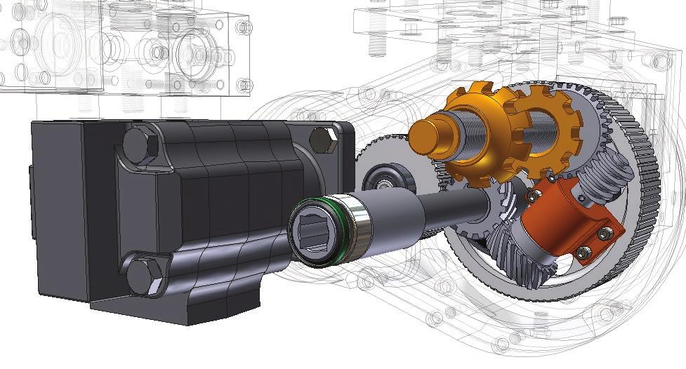 Inside an Industry Standard At the core of the G Series actuator is high-strength steel gearing.